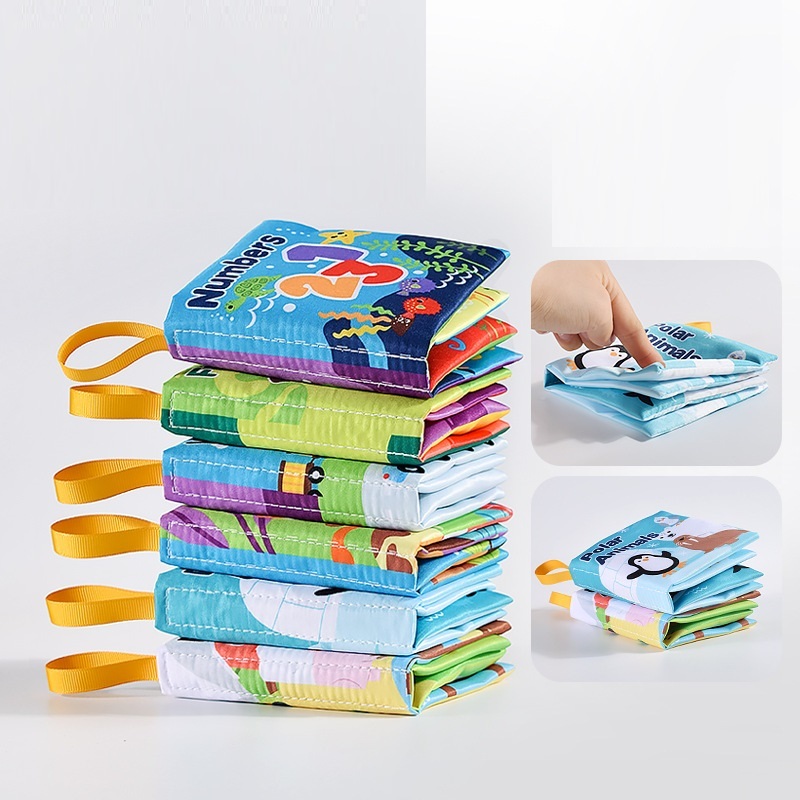 หนังสือผ้า ขนาดเล็ก หนังสือผ้าเสริมพัฒนาการ