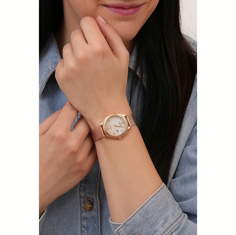 Citizen EW2623-70P นาฬิกาผู้หญิง Elegance Eco-Drive Women's Watch