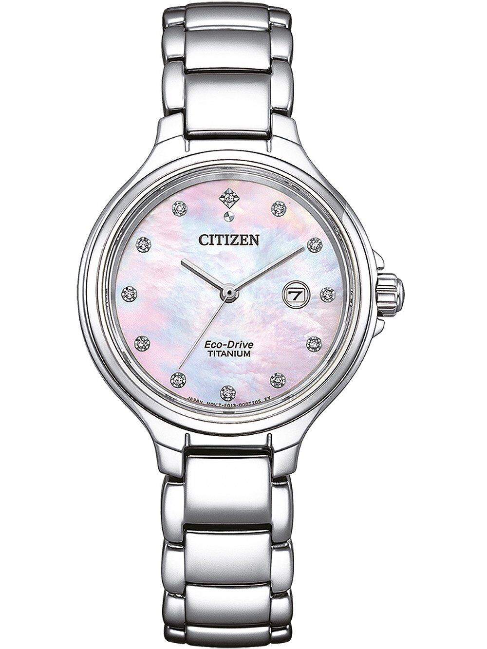 Citizen EW2680-84Y นาฬิกาผู้หญิง Eco-Drive Titanium Women's Watch