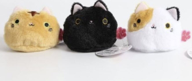 ตุ๊กตาแมวนานาชนิดจาก Neko Atsume ชุด 6 ตัว