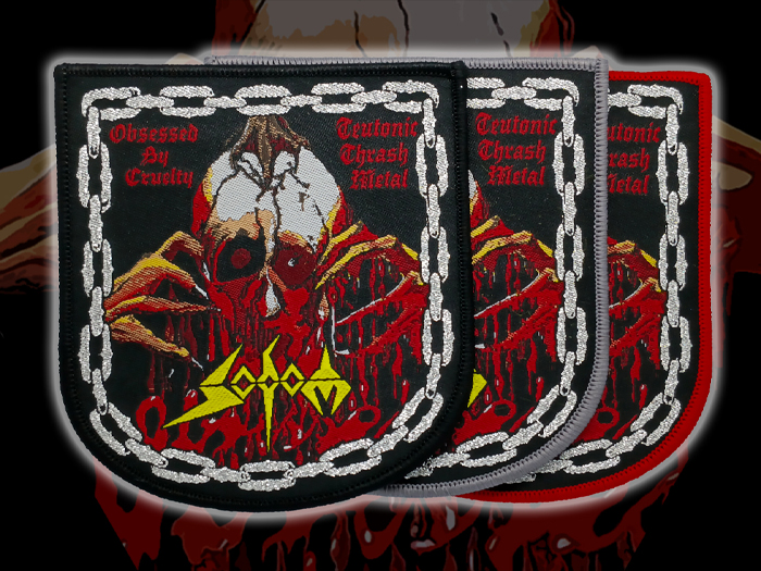 SODOM 'Obsessed By Cruelty' Woven Patch อาร์มแบบทอ