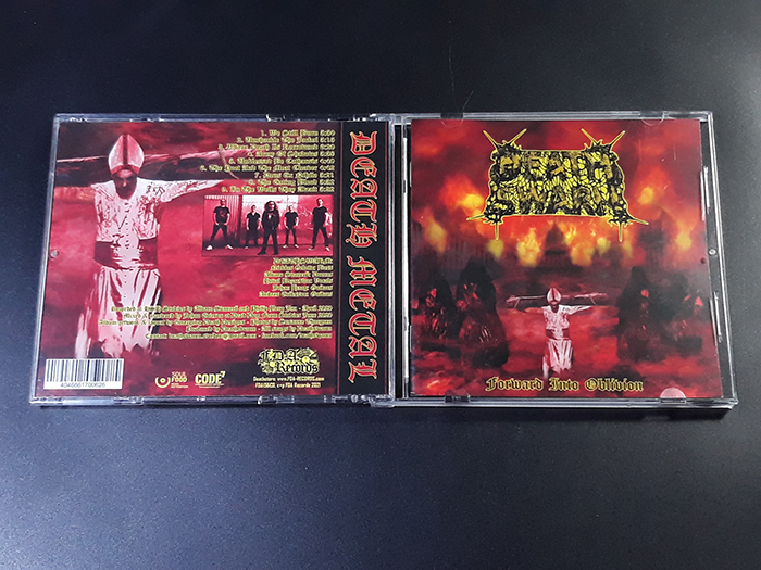DEATHSWARM'Forward Into Oblivion' CD