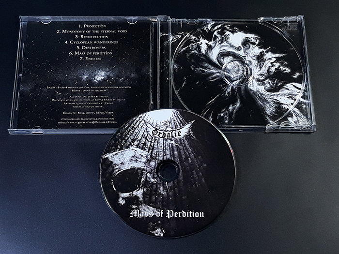 ORDALIE'Mass of Perdition' CD