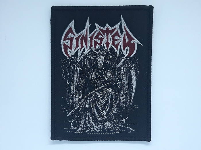 SINISTER 'Enthroned Reaper' Woven Patch อาร์มแบบทอ