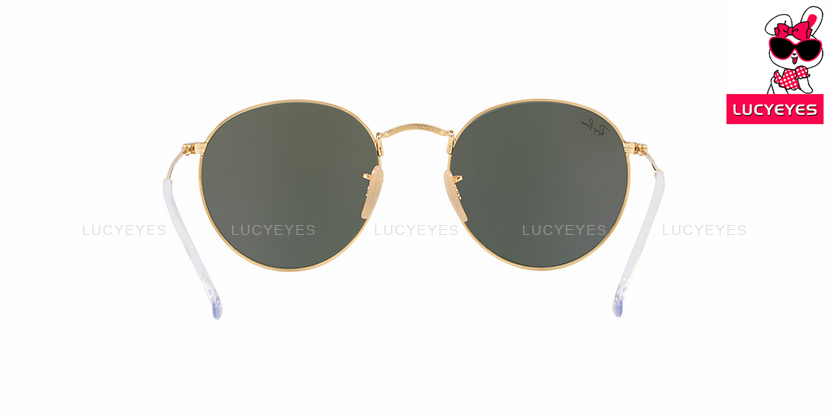 RayBan RB3447N 001 ROUND METAL