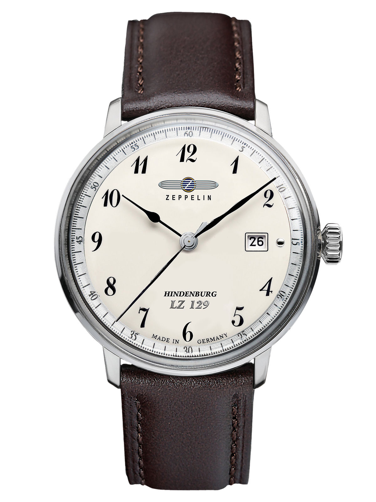 Zeppelin 7046-4 นาฬิกาผู้ชาย Series LZ129 Hindenburg Quartz Men's Watch