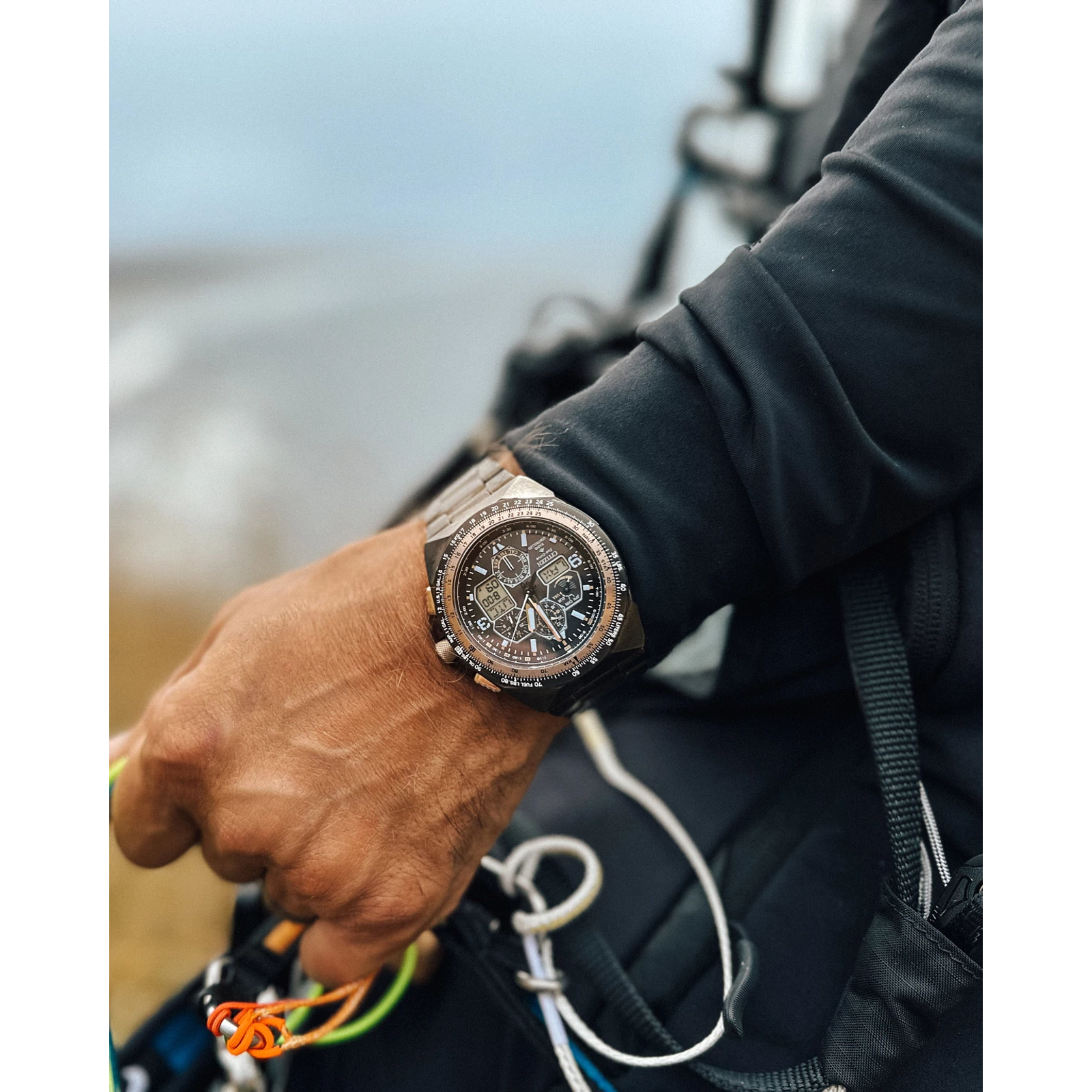 Citizen JY8146-54E นาฬิกาผู้ชาย 35th anniversary Promaster Skyhawk A-T LIMITED EDITION 5600 Pcs. Worldwide Men's Watch