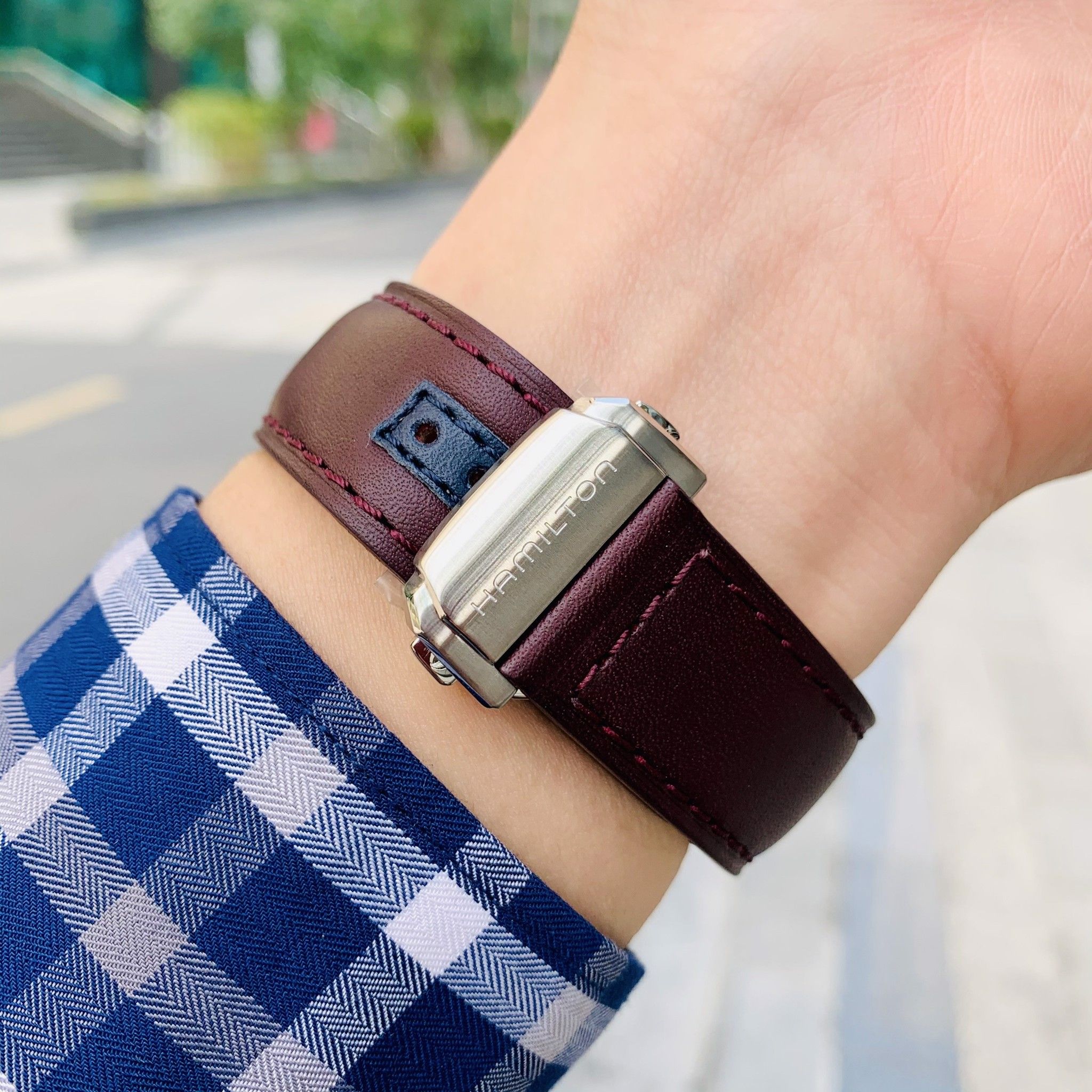 Hamilton H43515875 นาฬิกาผู้ชาย BROADWAY DAY DATE AUTO Men's Watch