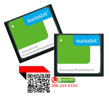 SWISSBIT, SFCF0512H1BK1TO-I-MS-553-SMA ,Compact Flash Card,512MB ,C-300 ,SLC, -40°C ~ 85°C