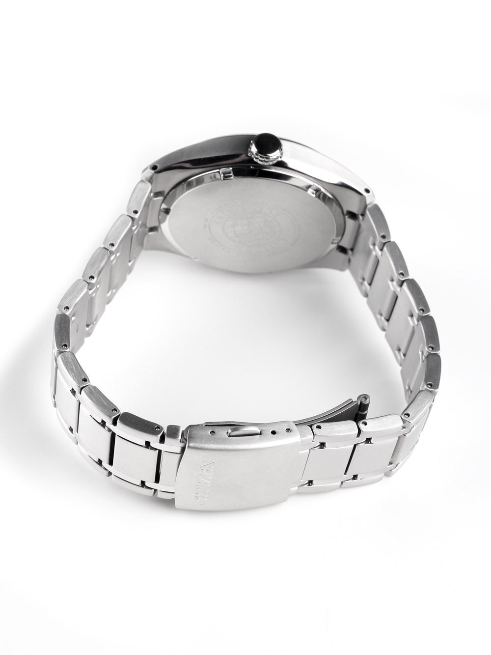 Citizen AW1240-57E นาฬิกาข้อมือผู้ชาย Eco-Drive Sapphire Super Titanium Men's Watch