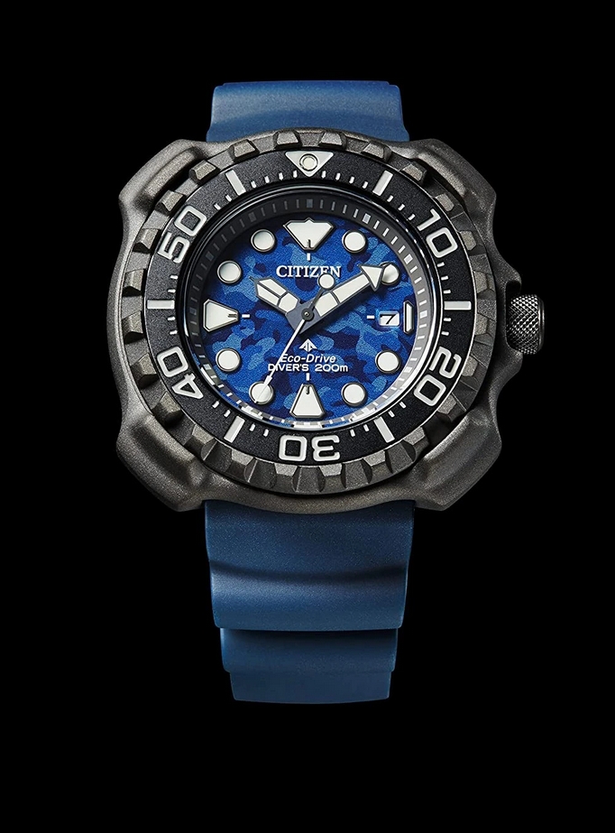 Citizen BN0227-09L นาฬิกาผู้ชาย Promaster Eco-Drive Diver 200 Men's Watch