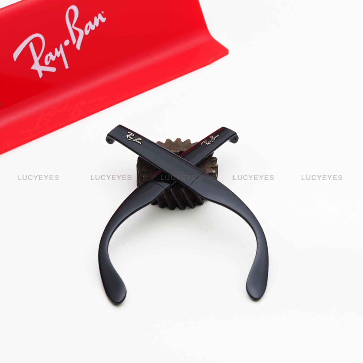 ขาแว่น RAYBAN แท้ 100% RB4105 FOLDING WAYFARER (MATTE BLACK) สีดำเงา