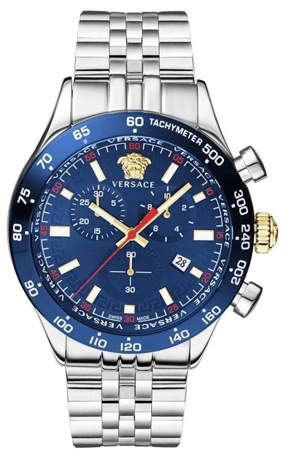 Versace VE2U01024 นาฬิกาผู้ชาย Quartz Chronograph Men's Watch