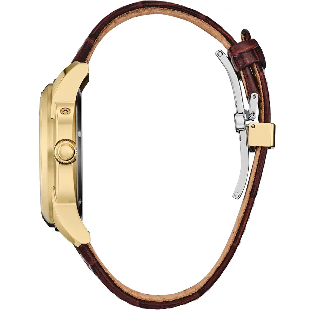 Citizen BU0082-06P นาฬิกาผู้ชาย Calendrier Moonphase Eco-Drive Men's Watch