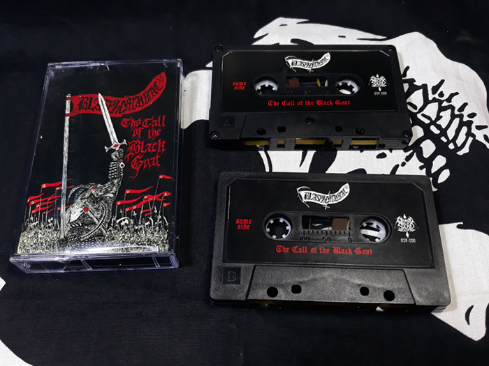 BLASPHEMANIAC ’The call of The Black Goat’. Tape