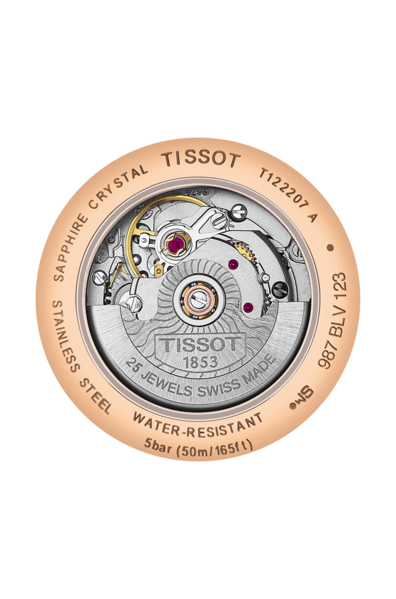 Tissot T122.207.36.031.00 นาฬิกาผู้หญิง Carson Premium Automatic Women's Watch