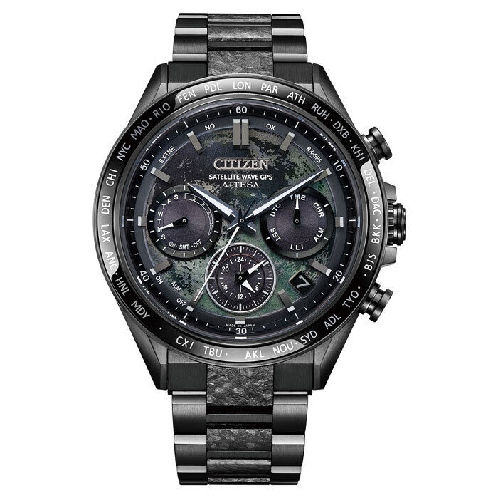 Citizen CC4065-61Y นาฬิกาผู้ชาย Attesa HAKUTO-R Satellite GPS Super Titanium™ Eco-Drive Radio-Controlled Perpetual Limited Edition 1,900 Pcs. Men's Watch