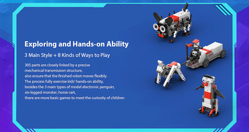 Xiaomi MITU Mini Robot Builder - ตัวต่อ Mitu อัจฉริยะรุ่นเล็ก