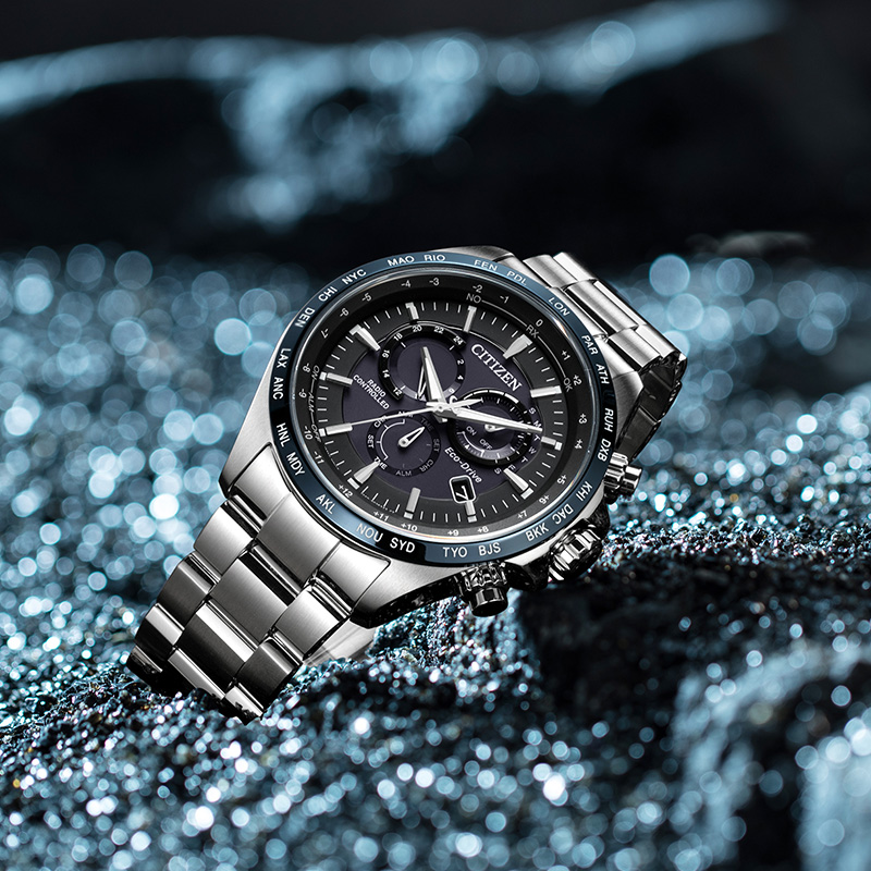 Citizen CB5836-81L นาฬิกาผู้ชาย Eco-Drive Radio Controlled Men's Watch