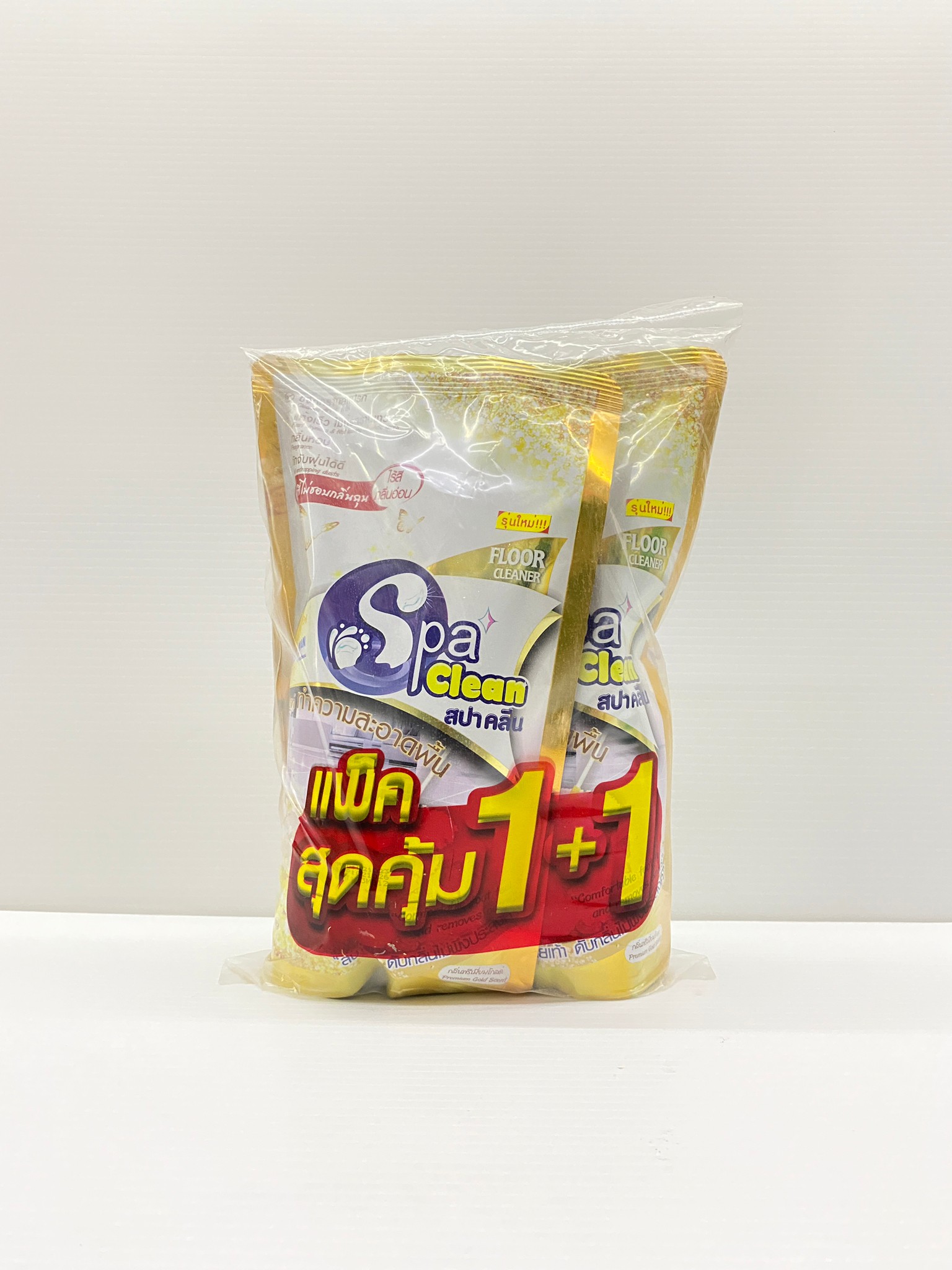 SpaClean สปาคลีน น้ำยาถูพื้น-ฆ่าเชื้อ 700 มล. กลิ่นบูเก้ (แพ็ค 1 แถม 1) ของแท้100%