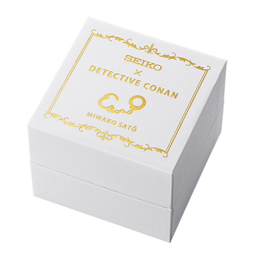 [PRE-ORDER] นาฬิกาโคนัน SEIKO x Detective Conan Official Watch รุ่น MIWAKO SATO มีเลข Serial number ไม่ซ้ำใคร นาฬิกาข้อมือ ไซโก้ โคนัน นำเข้าจากญี่ปุ่น 名探偵コナン×セイコー オフィシャルグラデーションウオッチ