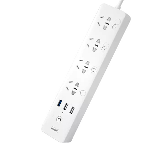 Xiaomi Gosund Power Strip CP5 (18W/Wi-Fi) - รางปลั๊กไฟอัจฉริยะ Gosund CP5 (แถมหัวแปลง)