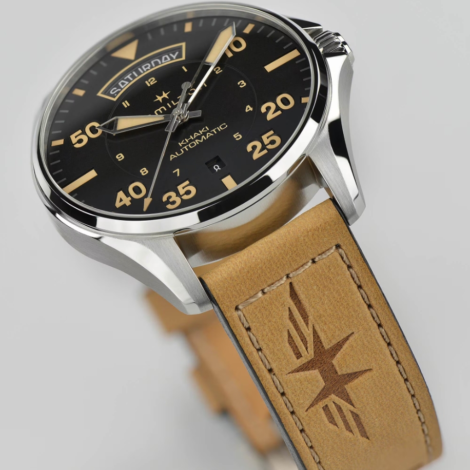 Hamilton H64645531 นาฬิกาผู้ชาย KHAKI AVIATION DAY DATE AUTO Men's Watch