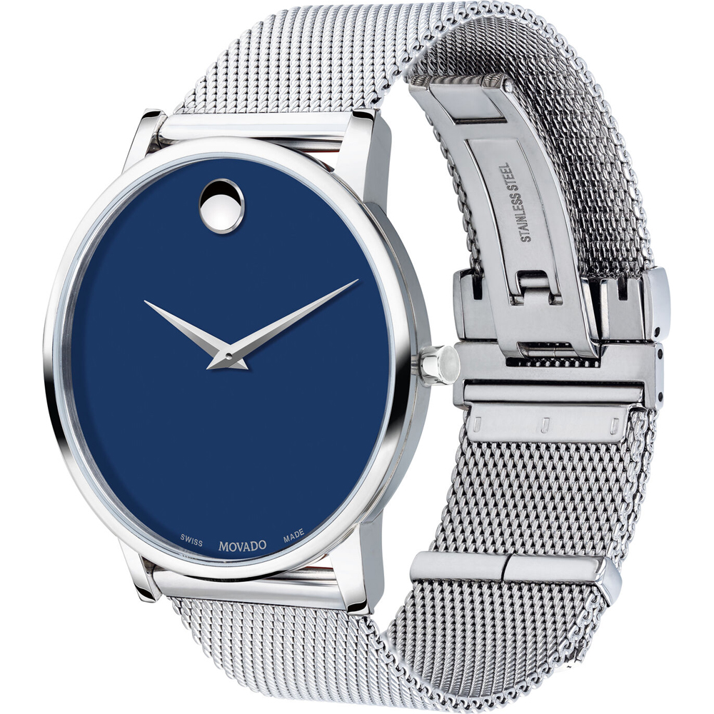 Movado 0607349 นาฬิกาผู้ชาย Museum Quartz Men's Watch