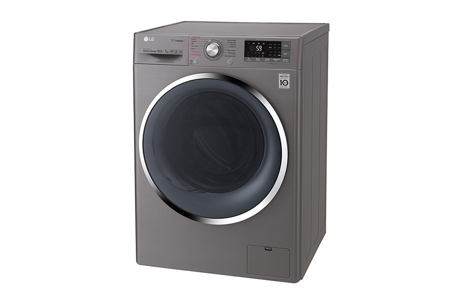 เครื่องซักผ้าฝาหน้า LG แบบซัก ขนาดซัก 10.5 KG 1400rpm รุ่น FC1450S4W