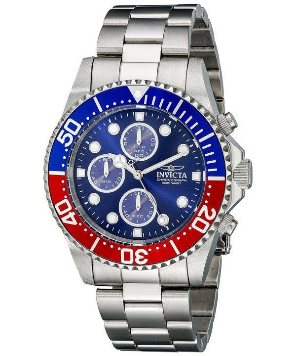 Invicta 1771 นาฬิกาผู้ชาย Pro Diver 200M Men's Watch