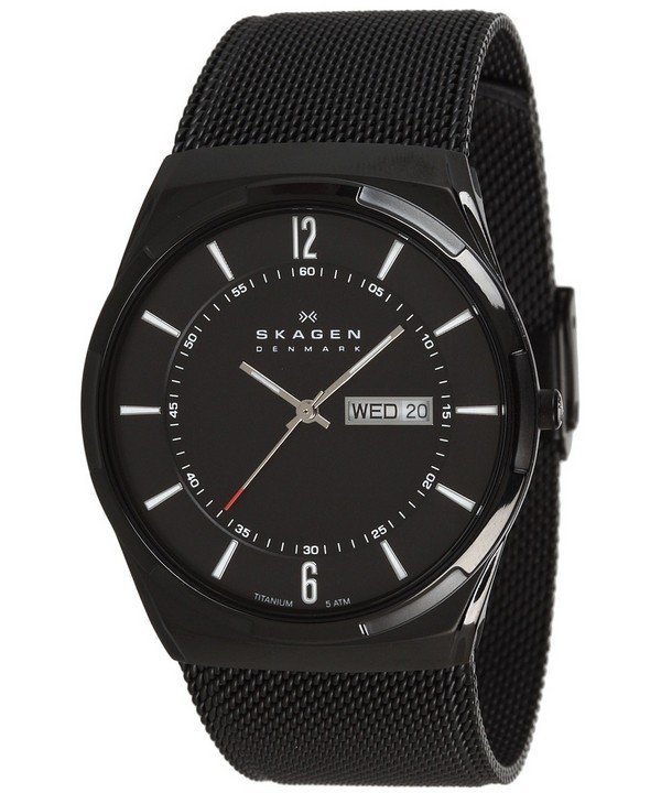 Skagen SKW6006 นาฬิกาผู้ชาย Skagen รุ่น SKW6006, Melbye Black Titanium Men's Watch