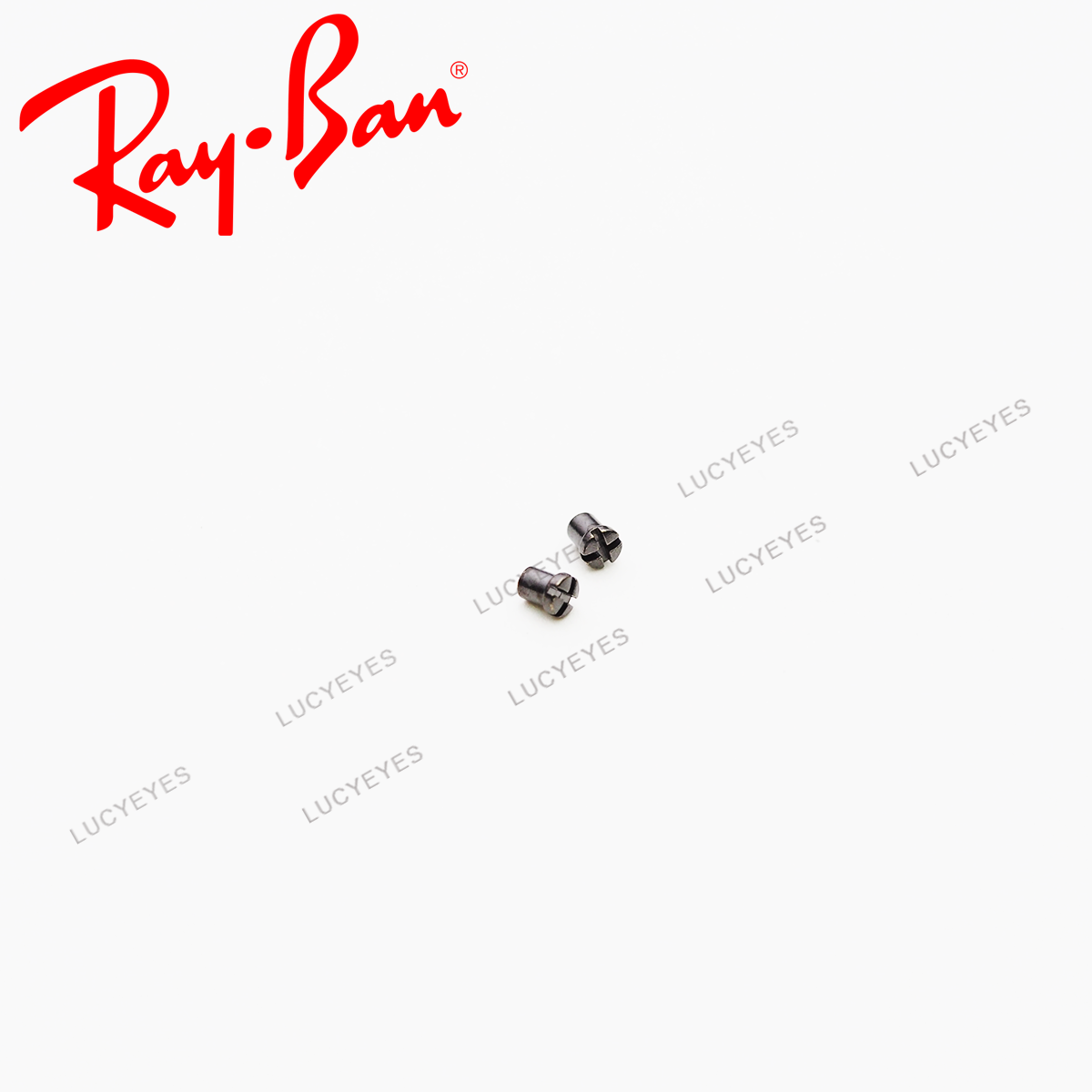 น๊อตแว่น RAYBAN แท้ 100% RB8319CH สีเทาดำ