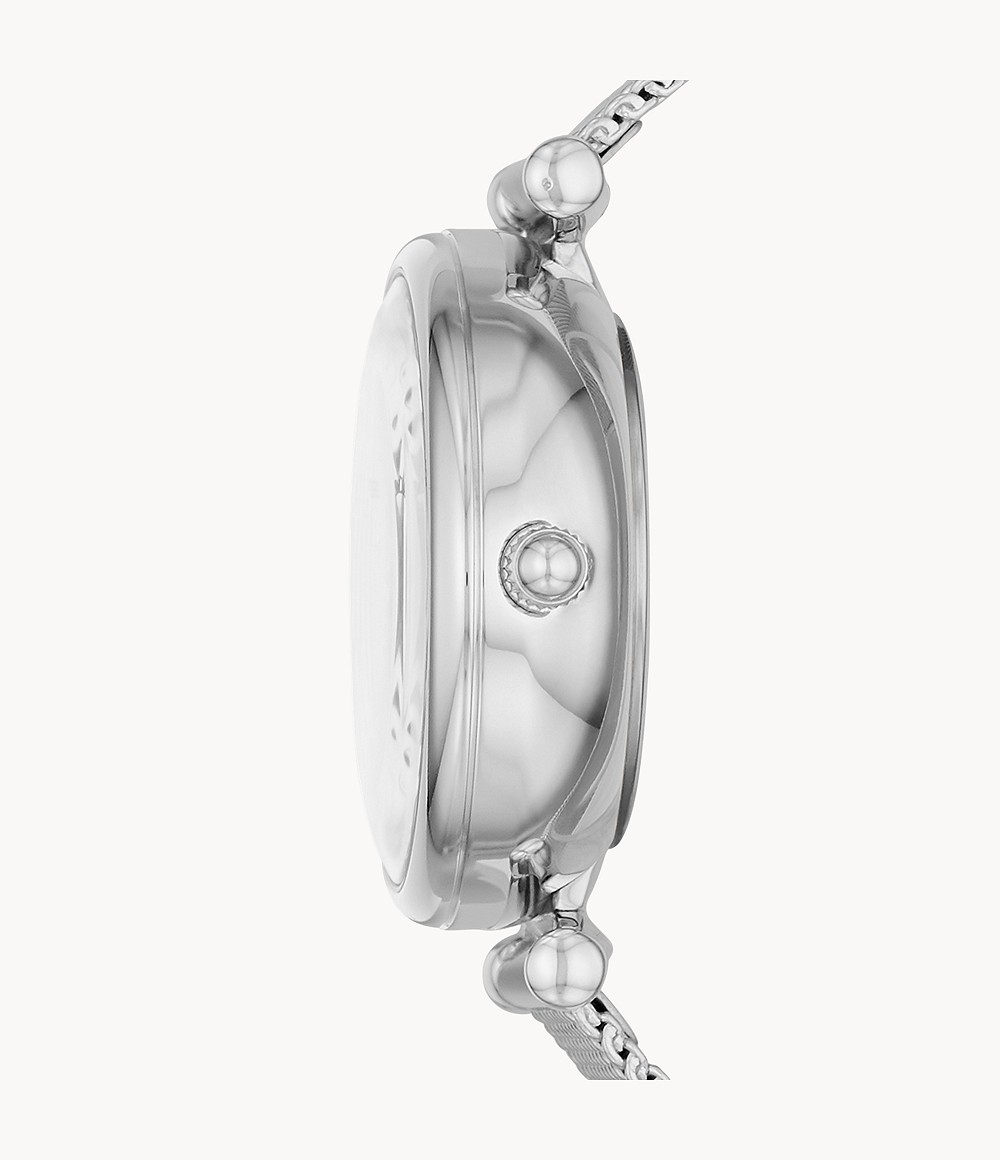 Fossil ME3189 นาฬิกาผู้หญิง Carlie Mini Automatic Rose Women's Watch