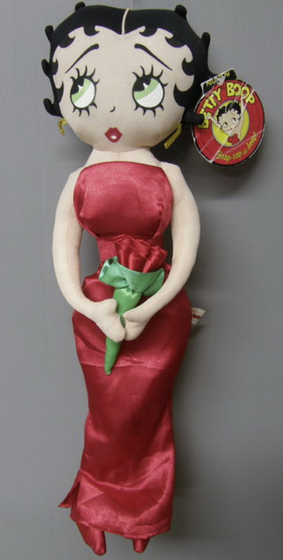 Betty Boop ชุดราตรียาว ขนาด 17 นิ้ว (มือสอง)