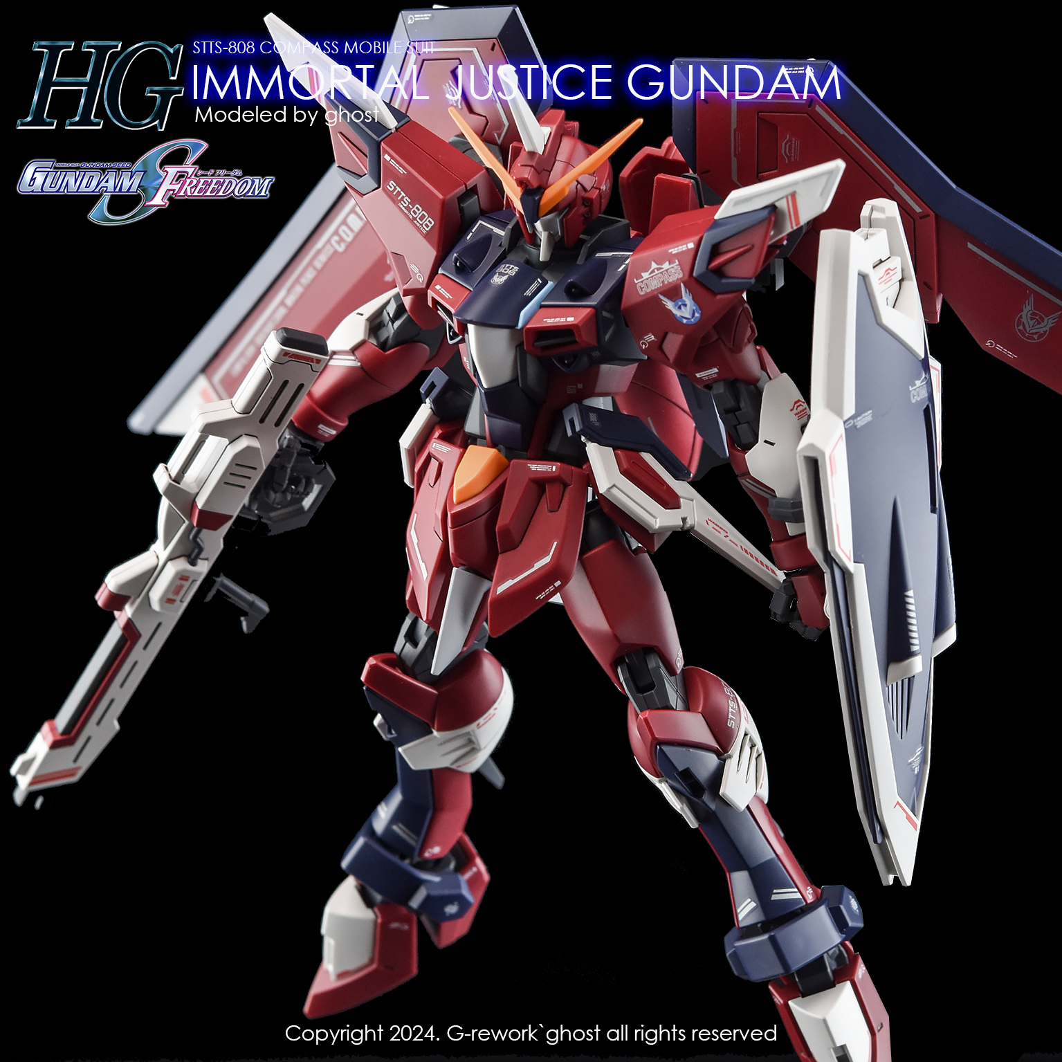 G-REWORK CUSTOM DECAL HG IMMORTAL JUSTICE GUNDAM