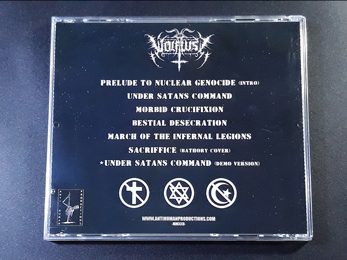 WOLFLUST'Satanic Megatons' CD