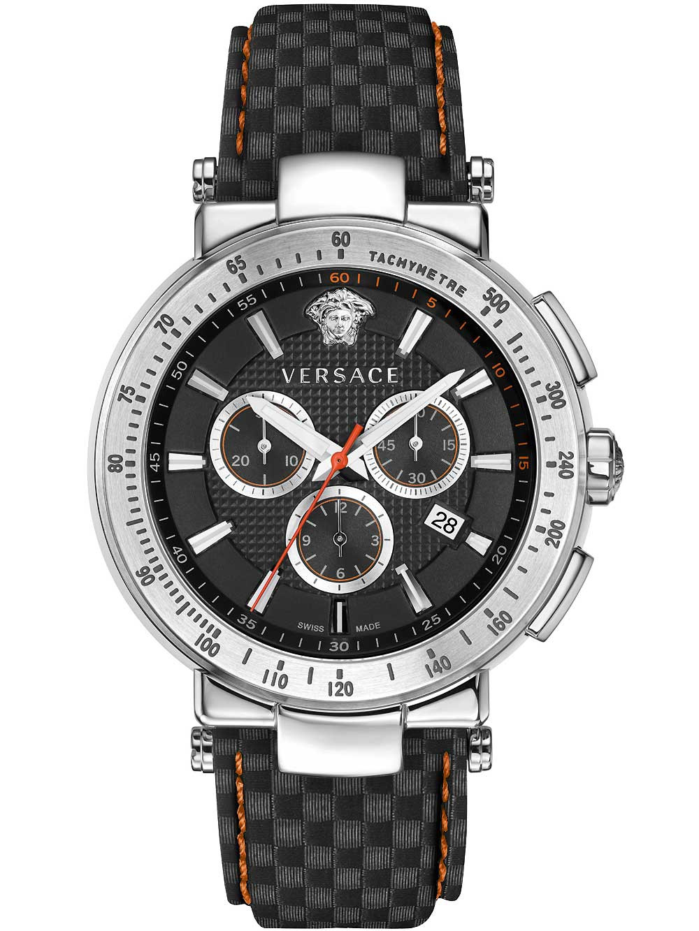 Versace VFG040013 นาฬิกาผู้ชาย Mystique Quartz Swiss Made Men's Watch