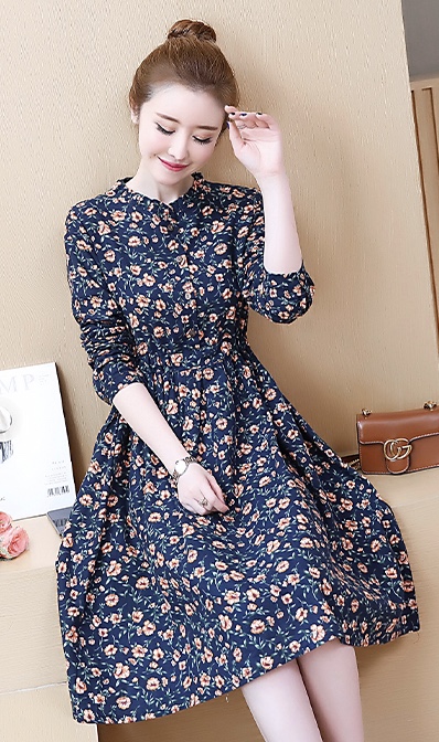 ชุดคลุมท้องสไตล์เกาหลี แบบสวยมาก กระดุมเปิดได้ มีเชือกปรับขนาดครรภ์ด้านข้าง M L XL XXL