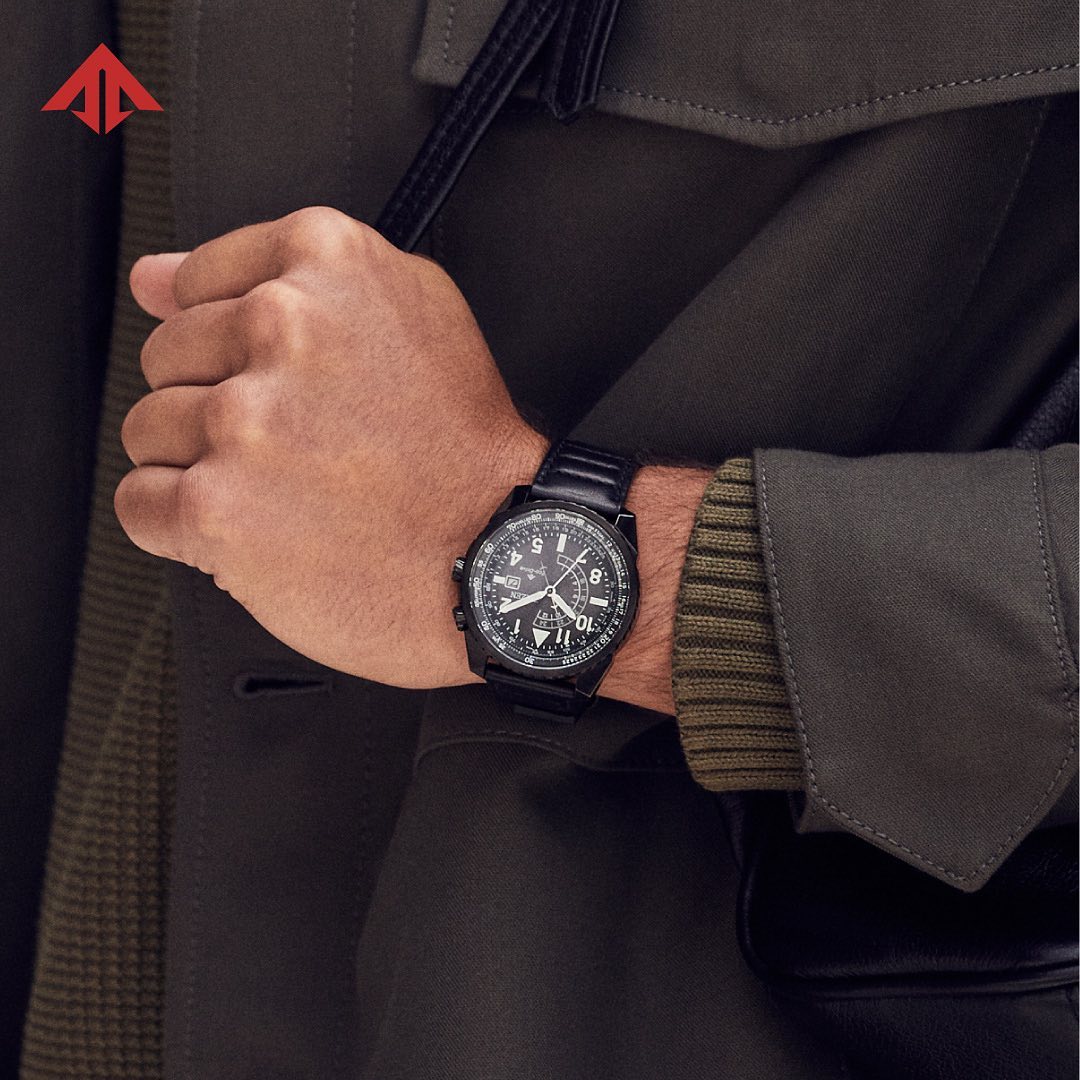 Citizen BJ7135-02E นาฬิกาผู้ชาย Eco-Drive Promaster Nighthawk Men's Watch