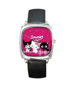 นาฬิกา หน้าปัทม์พิมพ์ลายตัวการ์ตูนดัง Sanrio