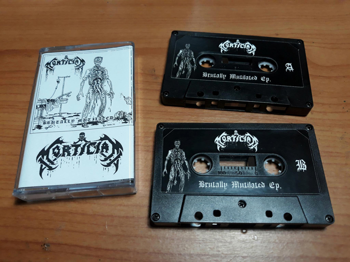MORTICIAN'Brutally Mutilated' Tape