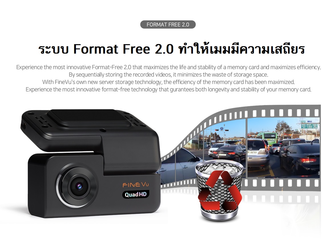 finevu Gx300 กล้องติดรถ