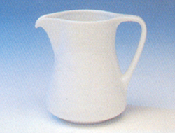 Creamer,โถใส่ครีม,โถใส่นม,รุ่น P0218.ความจุ 0.10 L.เซรามิคพอร์ซเลน Ceramics Porcelain ทีอาร์พี.เทเบิ้ลแวร์ไทย Trp.Tablewarethai