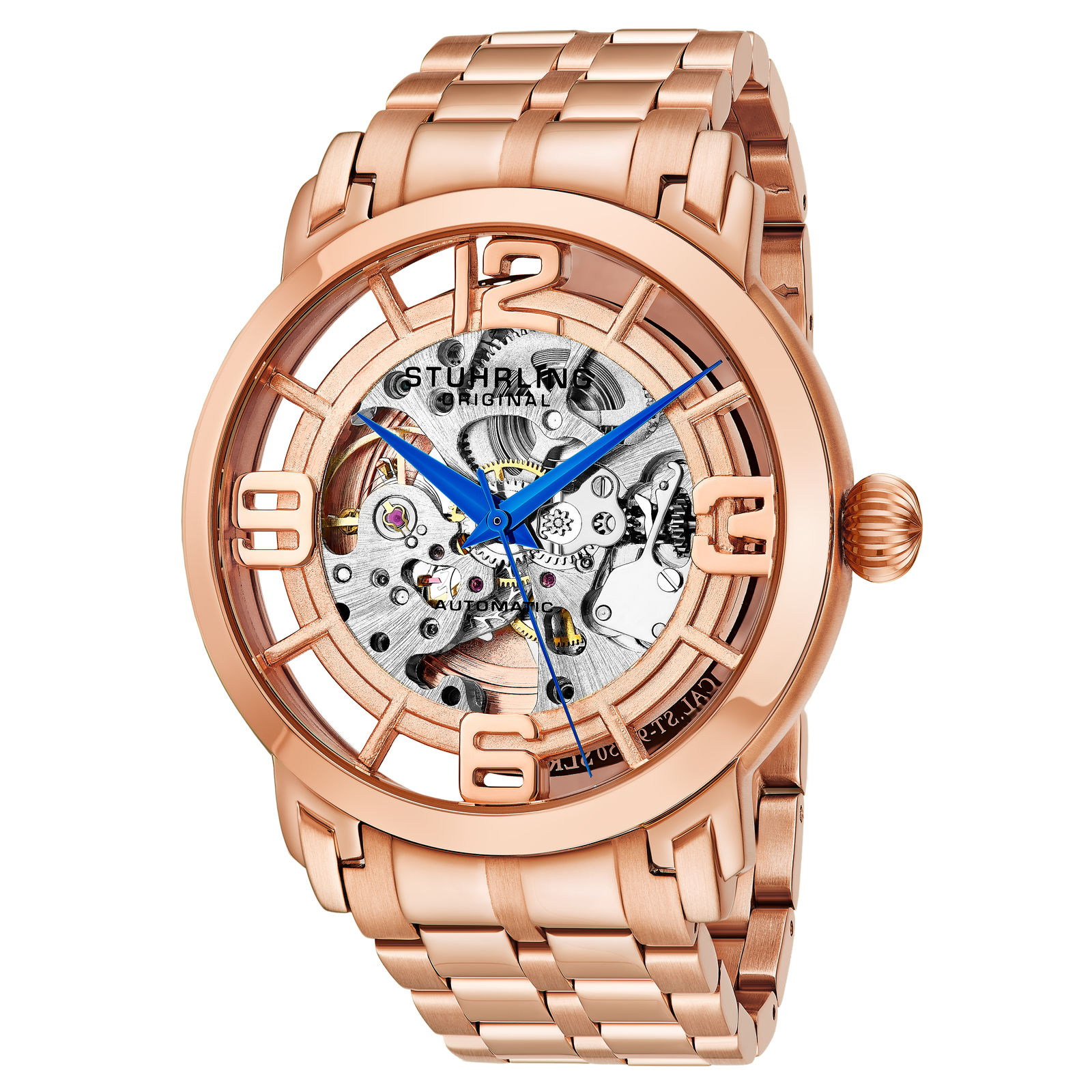 Stuhrling Original 165B2B.334414 นาฬิกาผู้ชาย Stuhrling Original รุ่น 165B2B.334414, Winchester 44 Elite Automatic Skeleton Men's Watch
