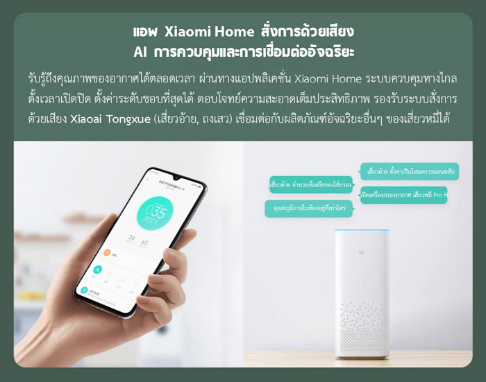 Xiaomi Air Purifier Pro H - เครื่องฟอกอากาศ Xiaomi รุ่น Pro H (เวอร์ชั่น CN)