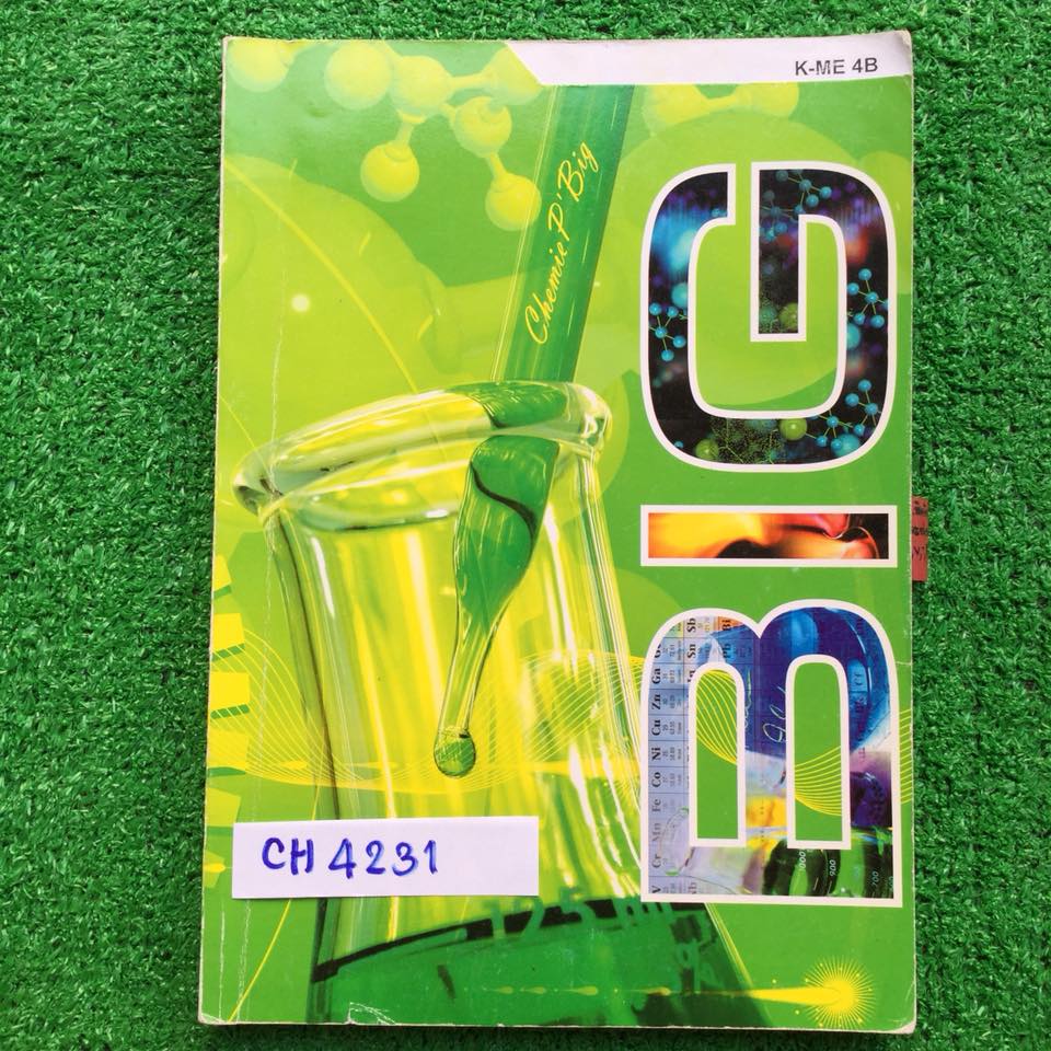 CH4231 [อ.บิ๊ก A.big] K-ME 4B เรื่อง พันธะเคมี ของแข็ง ของเหลว แก๊ส จดเนื้อหาครบ แบบฝึกหัดอัตนัยทำไม่ครบและไม่มีเฉลย ปรนัยทำเฉลยไปบางส่วนแต่ไม่ครบมีเฉลยท้ายเล่มทุกข้อ ขาย 500฿