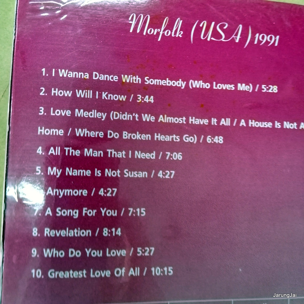 dvd whitney houston live morfolk usa 1991 greatest love of all concert dvd aps s inter