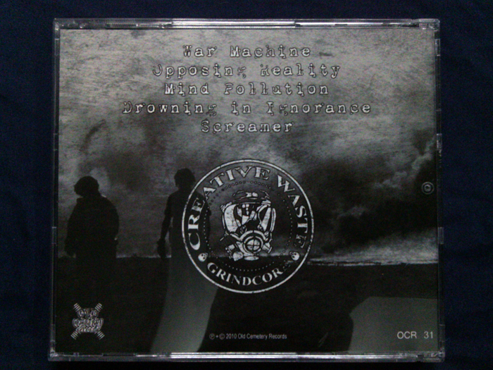 CREATIVE WASTE'Cruelty Beyond Conception' CD
