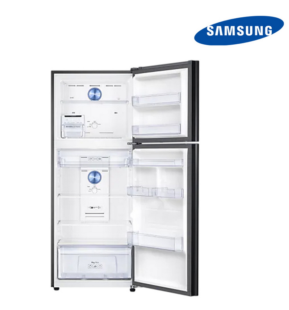 [ผ่อน0% 10ด] Samsung ตู้เย็น 2 ประตู RT35K50342C/ST 12.9 คิว กระจกดำ (ชลบุรี ส่งฟรี)