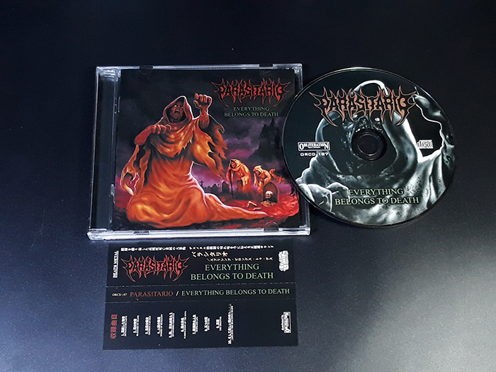 PARASITARIO'Everything Belongs to Death' CD.